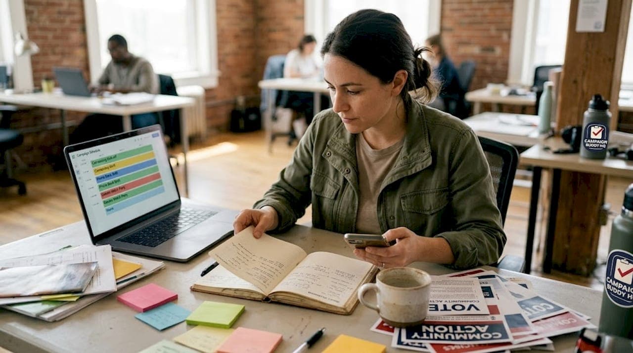 Elevate your campaign: essential daily planning for organizers