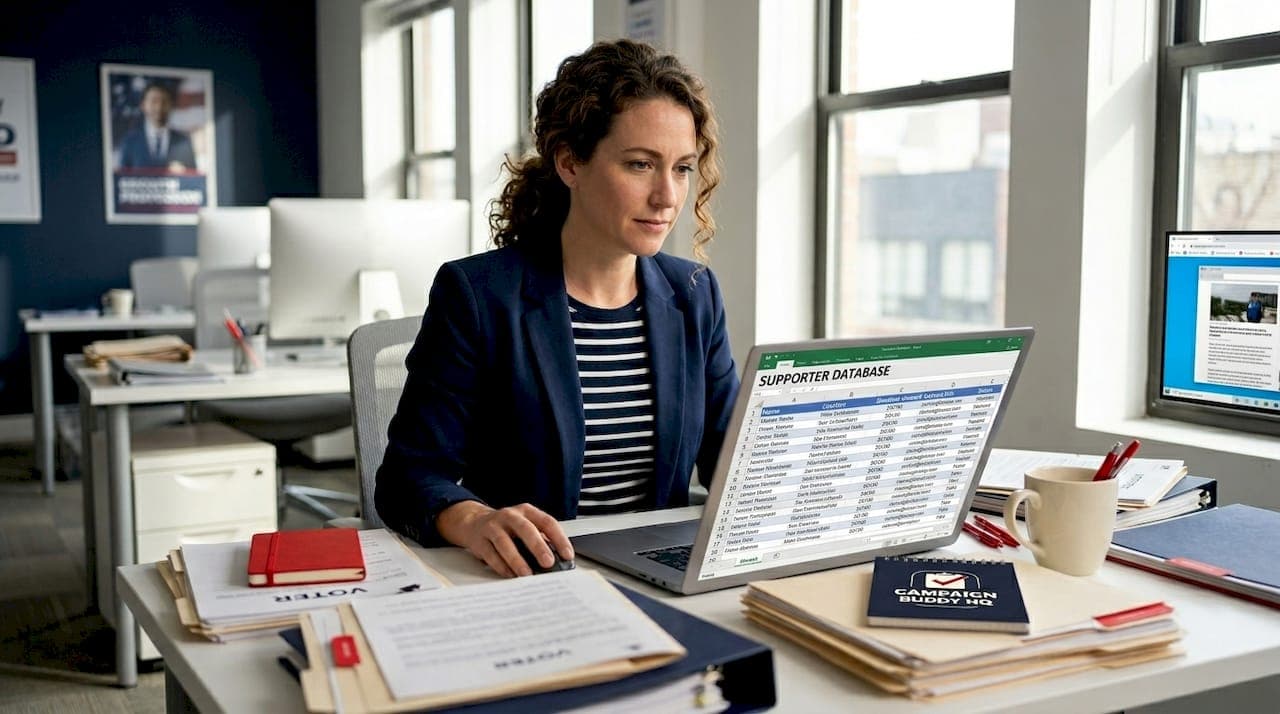 Efficient campaign supporter databases: guide for managers