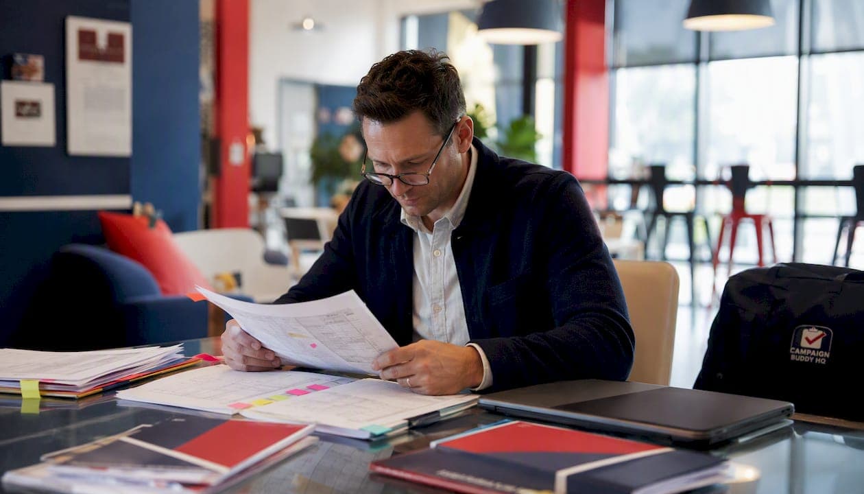Election Volunteer Management List for Campaign Managers